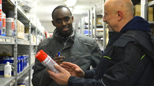 Mitarbeiter mit Migrationshintergrund