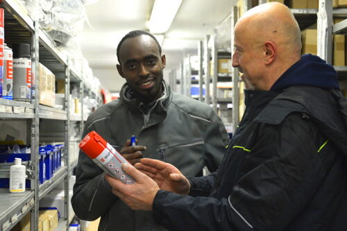 Mitarbeiter mit Migrationshintergrund